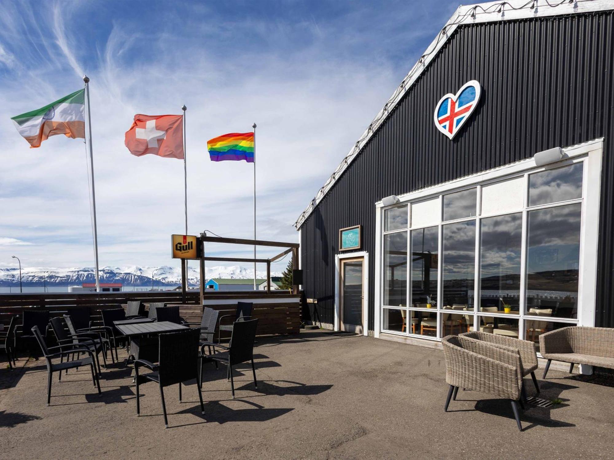 Húsavík Cape Hotel Exterior foto